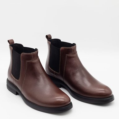 BOTINES HOMBRE DAUSS CUERO MARRÓN 4301B - 2