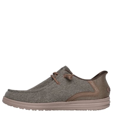 ZAPATILLAS HOMBRE SKECHERS URBANAS MARRÓN MELSON - 4