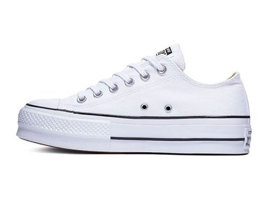ZAPATILLAS MUJER CONVERSE URBANAS BLANCO    CHUCK TAYLOR ALL STAR LIFT OX - 2