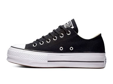 ZAPATILLAS MUJER CONVERSE URBANAS NEGRO    CHUCK TAYLOR ALL STAR LIFT OX - 2