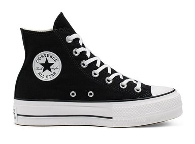 ZAPATILLAS MUJER CONVERSE URBANAS NEGRO LIFT HI - 1