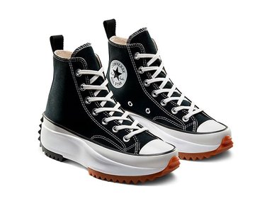ZAPATILLAS MUJER CONVERSE URBANAS NEGRO RUN STAR HIKE HI - 2
