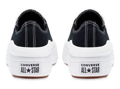 ZAPATILLAS MUJER CONVERSE URBANAS NEGRO CHUCK TAYLOR ALL STAR MOVE PLATFORM OX - 4