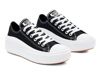 ZAPATILLAS MUJER CONVERSE URBANAS NEGRO CHUCK TAYLOR ALL STAR MOVE PLATFORM OX - 2