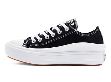 ZAPATILLAS MUJER CONVERSE URBANAS NEGRO CHUCK TAYLOR ALL STAR MOVE PLATFORM OX - 3