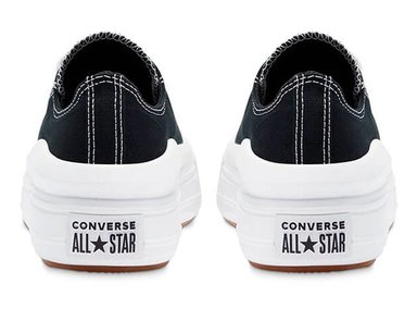 ZAPATILLAS MUJER CONVERSE URBANAS NEGRO CHUCK TAYLOR ALL STAR MOVE PLATFORM OX - 4