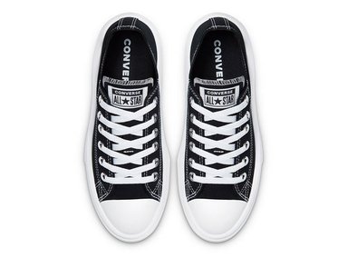 ZAPATILLAS MUJER CONVERSE URBANAS NEGRO CHUCK TAYLOR ALL STAR MOVE PLATFORM OX - 5