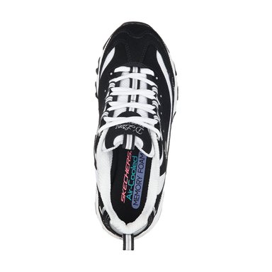 ZAPATILLAS MUJER SKECHERS URBANAS NEGRO DLITES - 4