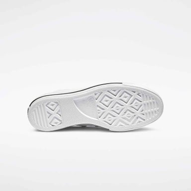 ZAPATILLAS MUJER CONVERSE URBANAS BLANCO CHUCK TAYLOR ALL STAR PLATFORM HI CUERO - 5