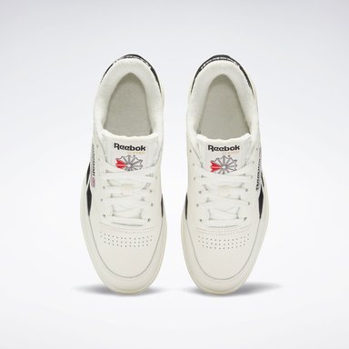 ZAPATILLAS MUJER REEBOK URBANAS BLANCO CLUB C DOUBLE REVE CUERO - 4