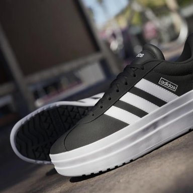 ZAPATILLAS MUJER ADIDAS URBANAS NEGRO VL COURT BOLD - 7