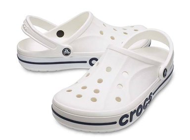 ZUECOS MUJER CROCS BLANCO BAYABAND CLOG - 2