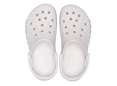 ZUECOS MUJER CROCS BLANCO BAYABAND CLOG - 3