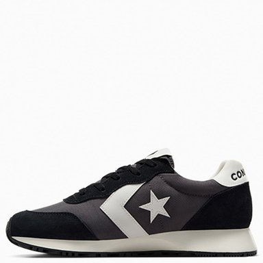 ZAPATILLAS MUJER CONVERSE URBANAS NEGRO CUERO - 4