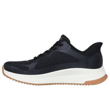 ZAPATILLAS MUJER SKECHERS NEGRO BOBS SQUAD 4 SLIP INS - 3