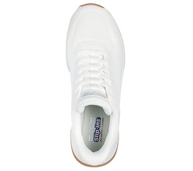 ZAPATILLAS MUJER SKECHERS BLANCO BOBS SQUAD 4 SLIP INS - 4