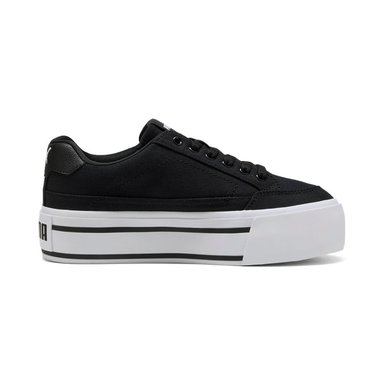 ZAPATILLAS MUJER PUMA URBANAS NEGRO COURT CLASSIC VULC FS PLATFORM WNS - 2