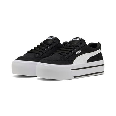 ZAPATILLAS MUJER PUMA URBANAS NEGRO COURT CLASSIC VULC FS PLATFORM WNS - 5