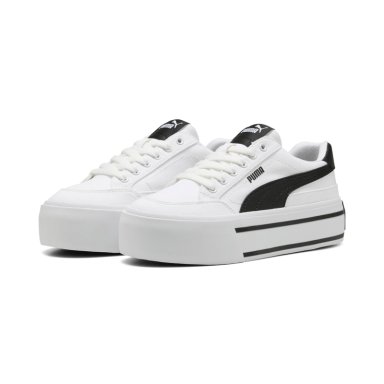 ZAPATILLAS MUJER PUMA URBANAS BLANCO COURT CLASSIC VULC FS PLATFORM WNS - 4
