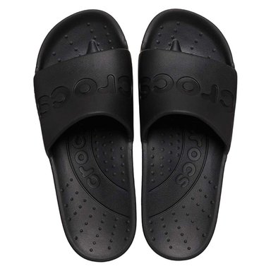ZUECO MUJER CROCS SLIDE BLACK - 3