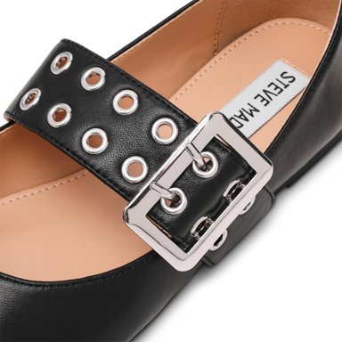 BALLERINAS MUJER STEVE MADDEN CUERO NEGRO SMW4759 - 8