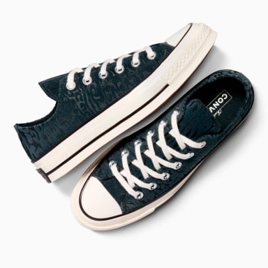 ZAPATILLAS MUJER CONVERSE URBANAS NEGRO CHUCK 70 LEOPARD - 4