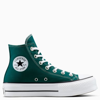 ZAPATILLAS MUJER CONVERSE URBANAS VERDE CHUCK TAYLOR ALL STAR LIFT PLATFORM SEASONAL COLOR - 1