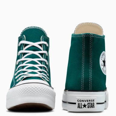 ZAPATILLAS MUJER CONVERSE URBANAS VERDE CHUCK TAYLOR ALL STAR LIFT PLATFORM SEASONAL COLOR - 5