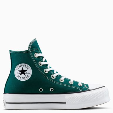 ZAPATILLAS MUJER CONVERSE URBANAS VERDE CHUCK TAYLOR ALL STAR LIFT PLATFORM SEASONAL COLOR - 1