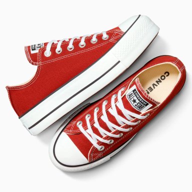 ZAPATILLAS MUJER CONVERSE URBANAS ROJO CHUCK TAYLOR ALL STAR LIFT PLATFORM SEASONAL COLOR - 4