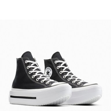ZAPATILLAS MUJER CONVERSE URBANAS NEGRO CHUCK TAYLOR ALL STAR DOUBLE STACK PLATFORM - 3
