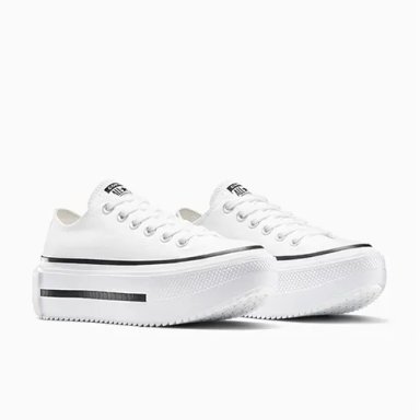 ZAPATILLAS MUJER CONVERSE URBANAS BLANCO CHUCK TAYLOR ALL STAR DOUBLE STACK PLATFORM - 6