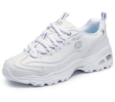 ZAPATILLAS SKECHERS MUJER URBANO DLITES BLANCO - 4