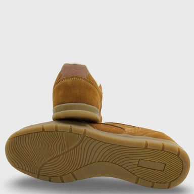 ZAPATILLAS DE CUERO MUJER BARBADOS CASUALES BAFA - 5