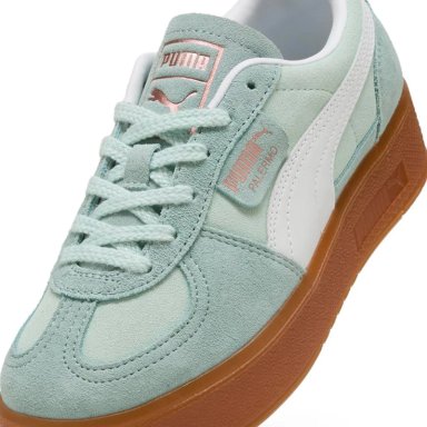 ZAPATILLAS MUJER PUMA URBANAS VERDE PALERMO ELEVATA WNS - 4