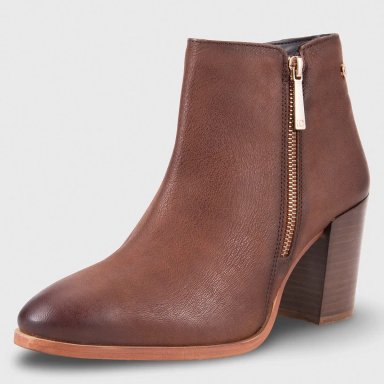 BOTINES CUERO MUJER CACHAREL ALBA - 4