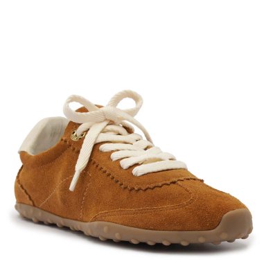 ZAPATILLAS MUJER AREZZO CASUALES CAMEL CUERO