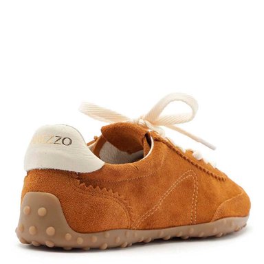 ZAPATILLAS CUERO CASUALES MUJER AREZZO CAMEL - 3