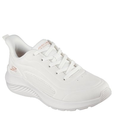 ZAPATILLAS MUJER SKECHERS CASUALES BLANCO BOBS SQUAD WAVES - 2