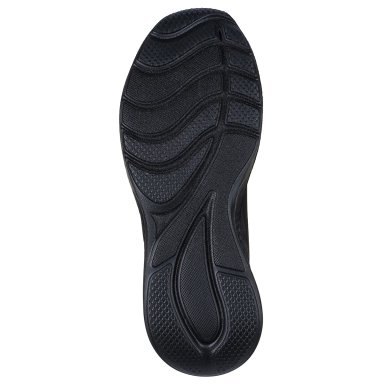 ZAPATILLAS MUJER SKECHERS CASUALES NEGRO BOBS SQUAD WAVES - 5
