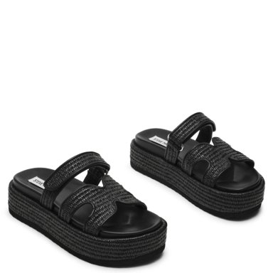SANDALIAS MUJER STEVE MADDEN NEGRO BIGMISSILE - 2