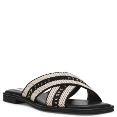 SANDALIAS MUJER STEVE MADDEN NEGRO ARROWS - 2