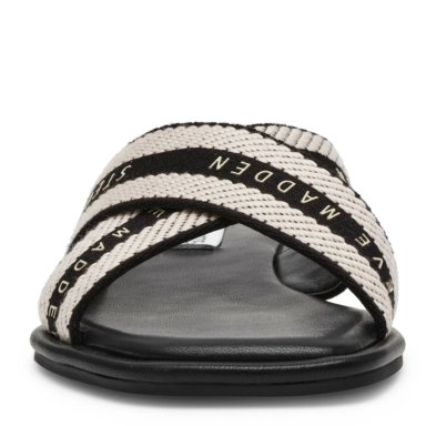 SANDALIAS MUJER STEVE MADDEN NEGRO ARROWS - 3