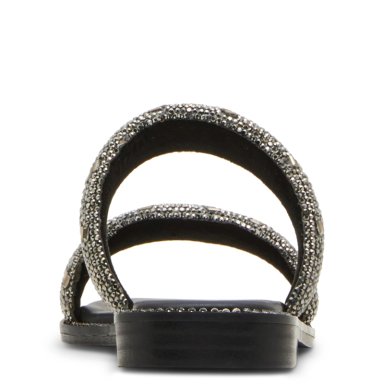 SANDALIAS MUJER STEVE MADDEN NEGRO PARTLY - 6