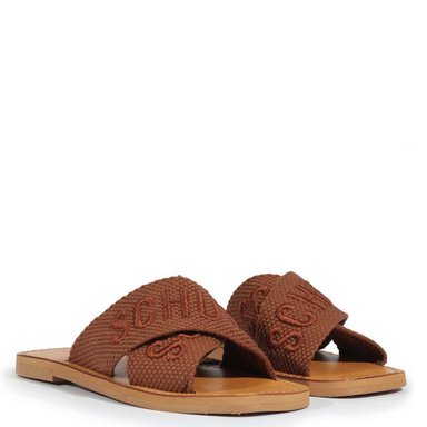 SANDALIAS CUERO MUJER SCHUTZ CAMEL - 3