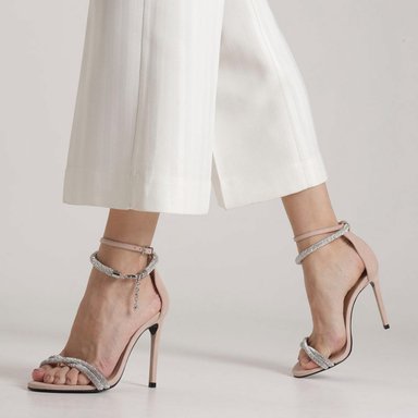 SANDALIAS CUERO MUJER SCHUTZ BEIGE - 3