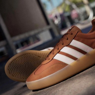 ZAPATILLAS HOMBRE ADIDAS URBANAS MARRÓN  IH1443 CUERO - 6