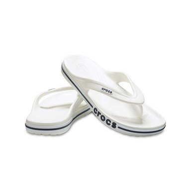 ZUECOS MUJER CROCS BAYABAND FLIP BLANCO - 2