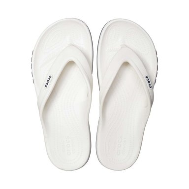 ZUECOS MUJER CROCS BAYABAND FLIP BLANCO - 5