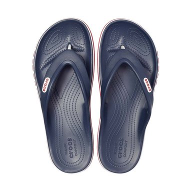 ZUECOS MUJER CROCS BAYABAND FLIP AZUL - 5
